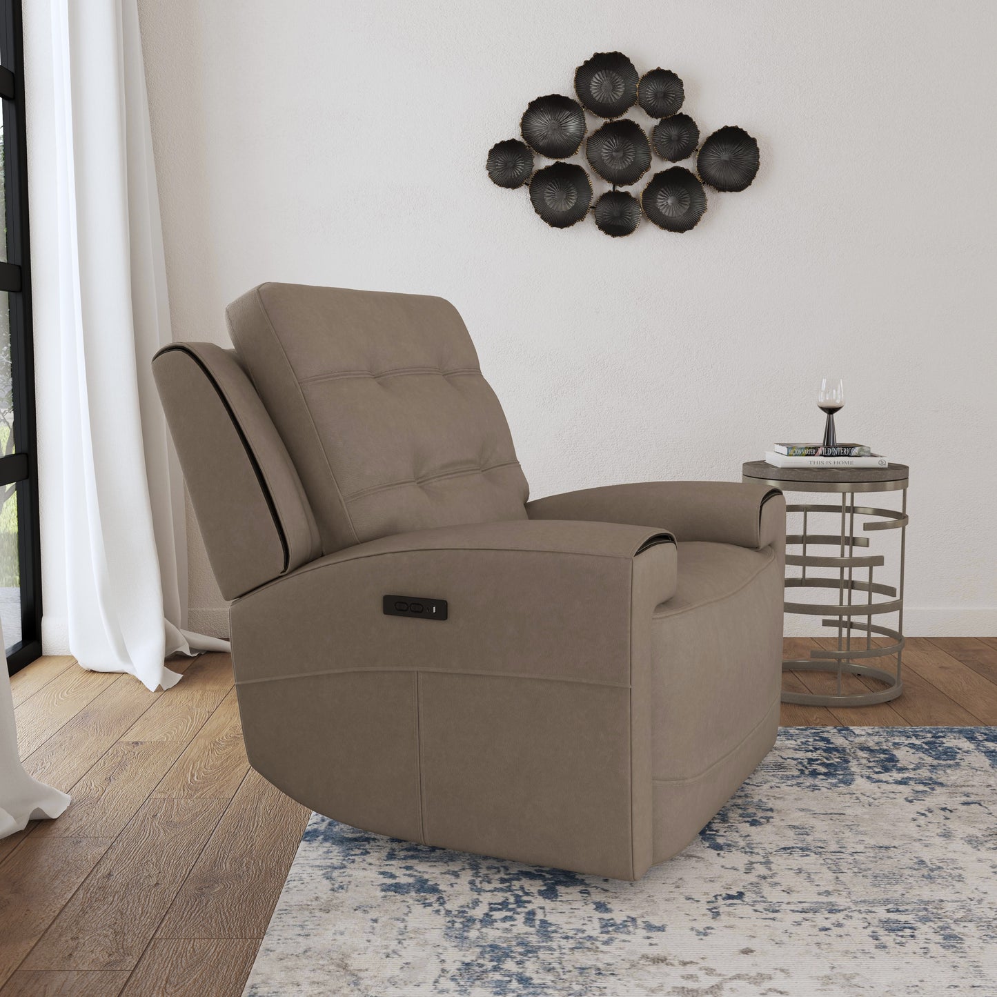 Iris - Power Recliner With Power Headrest