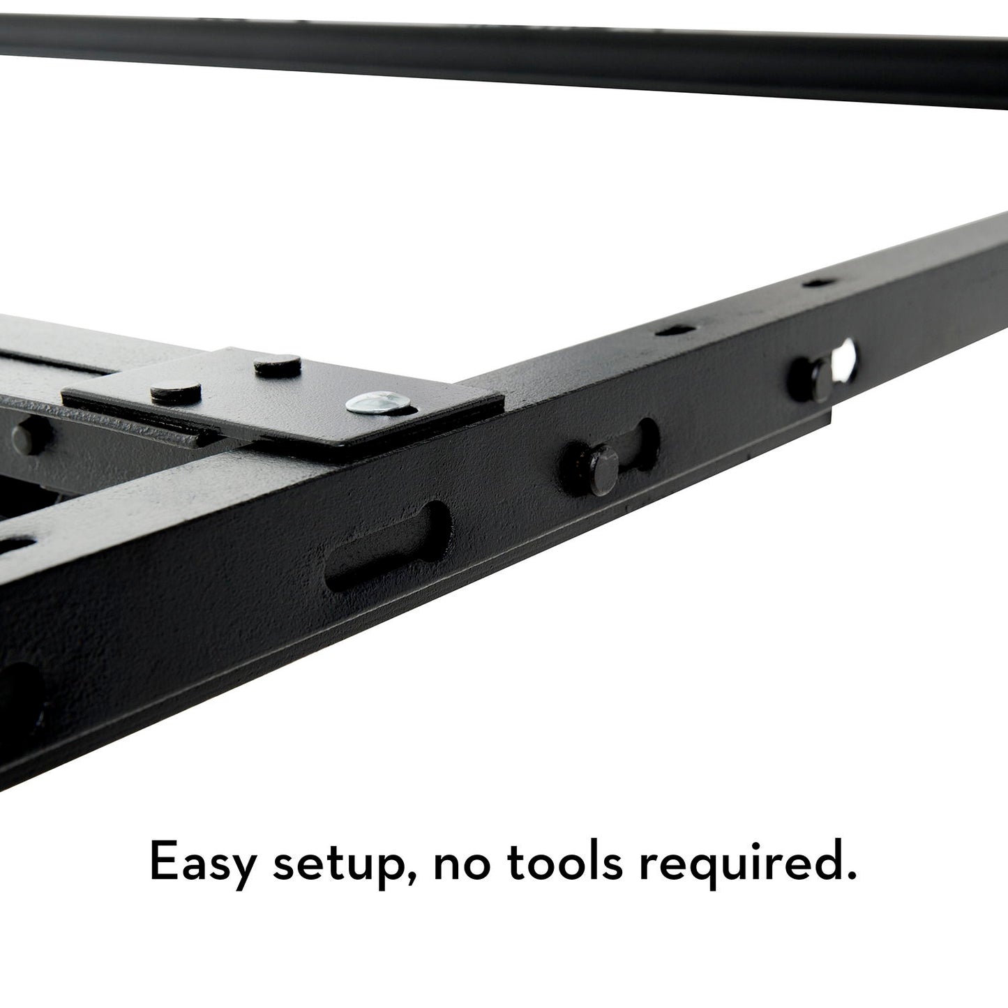 Twin / Full Adjustable Bed Frame - Glides