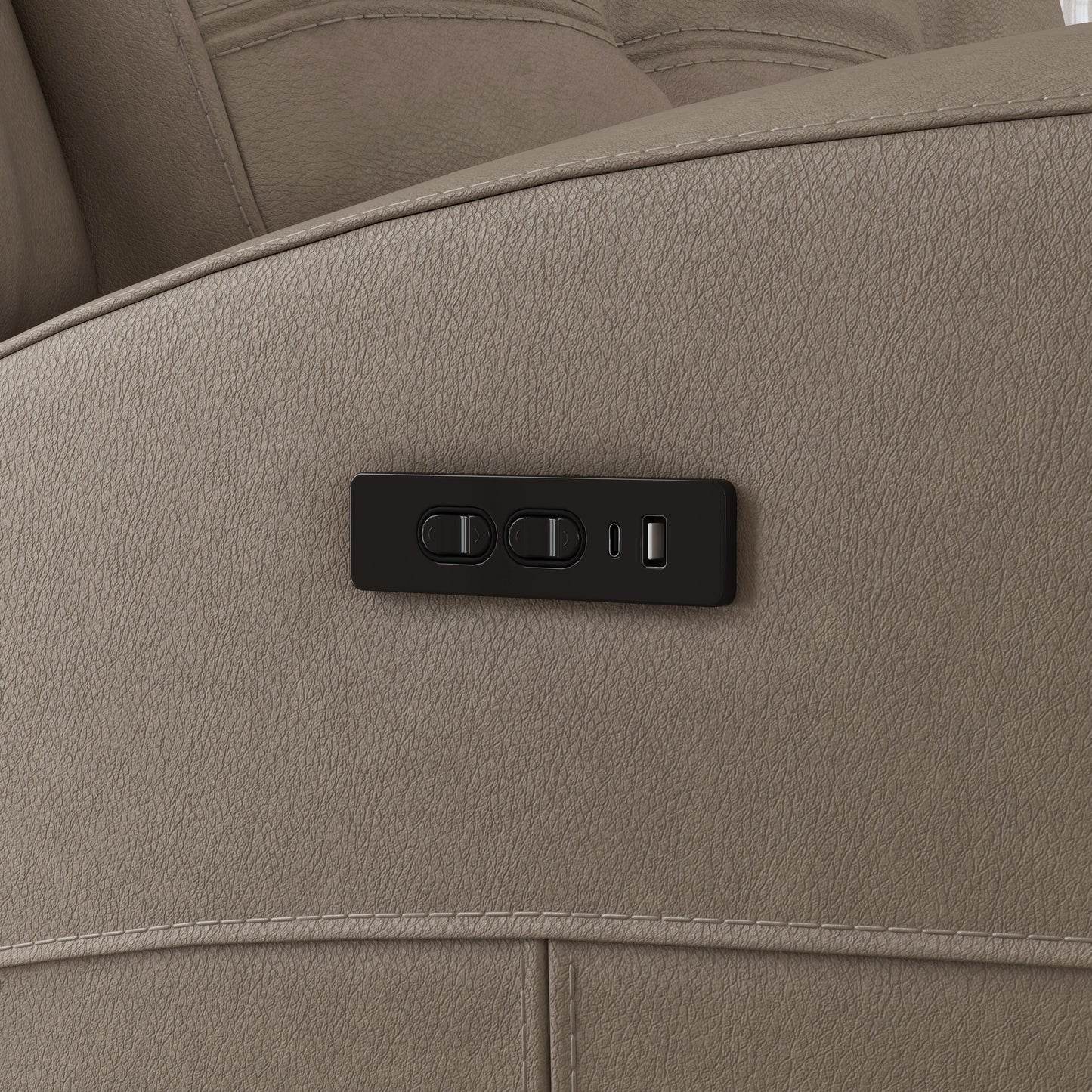 Iris - Power Recliner With Power Headrest