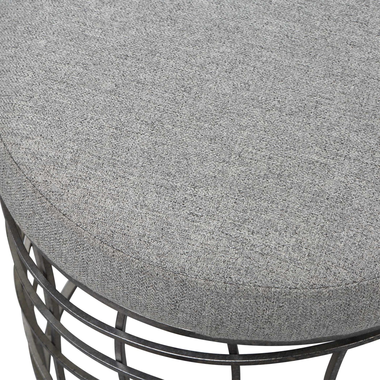 Carnival - Iron Round Accent Stool
