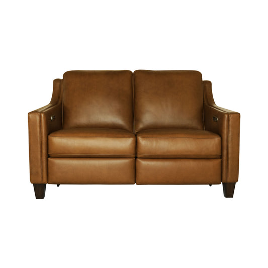 Finley - Power Inclining Loveseat - Brown