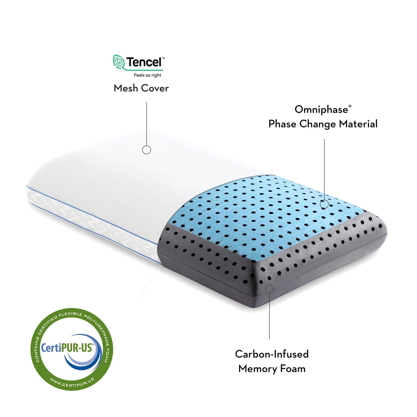 Z CarbonCool - LT Travel Pillow