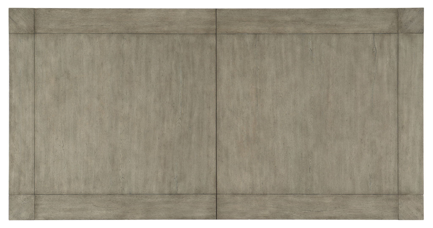 Linville Falls - North Fork Rectangle Dining Table With 1-24" Leaf - Gray