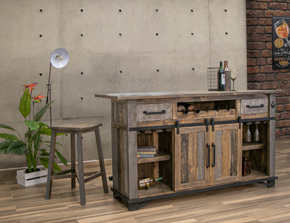 Loft - Bar - Two Tone Gray / Brown