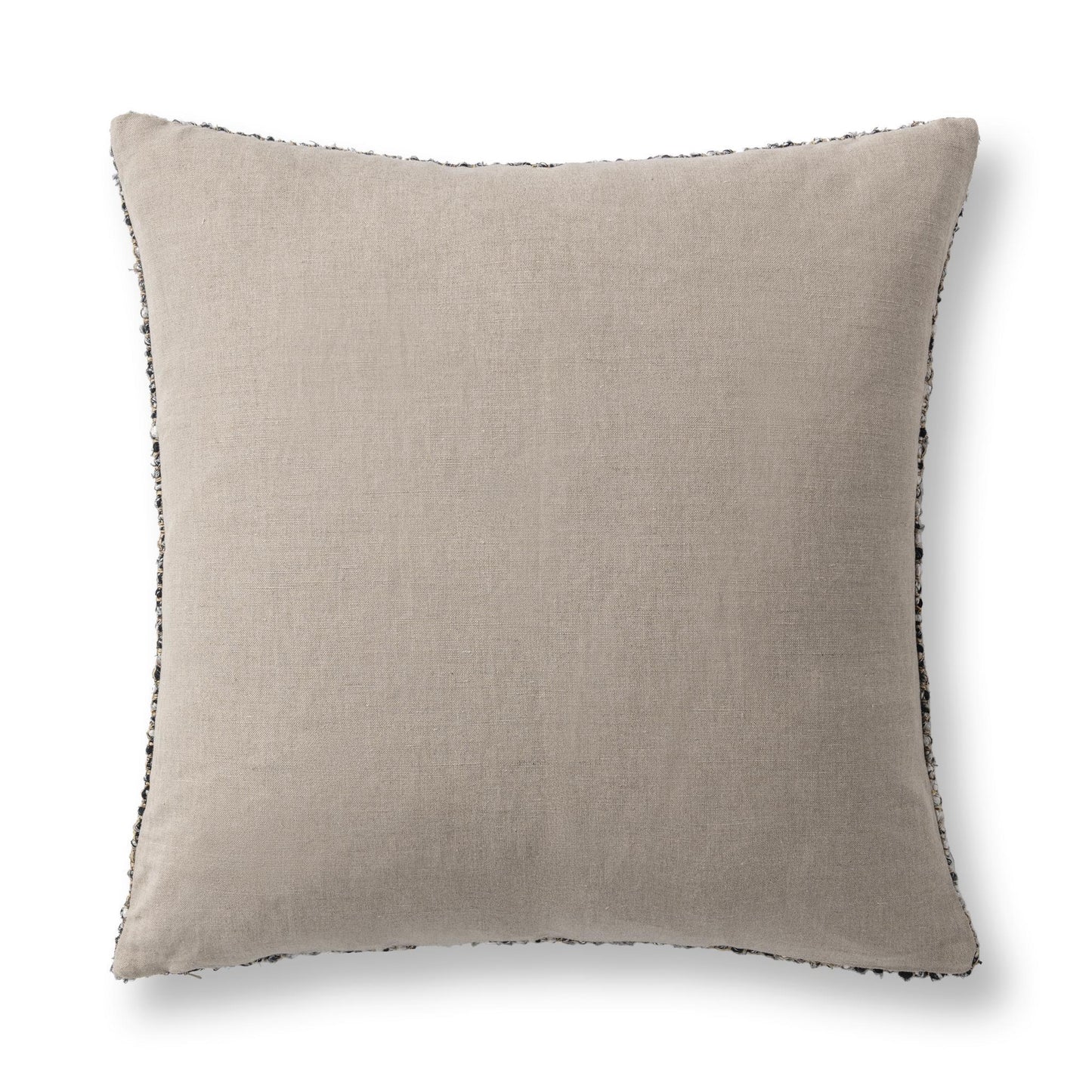 Villa Classics - Porter 22" x 22" Accent Pillow - Black / Ivory