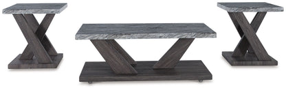 Bensonale - Occasional Table Set (Set of 3) - Brown / Gray