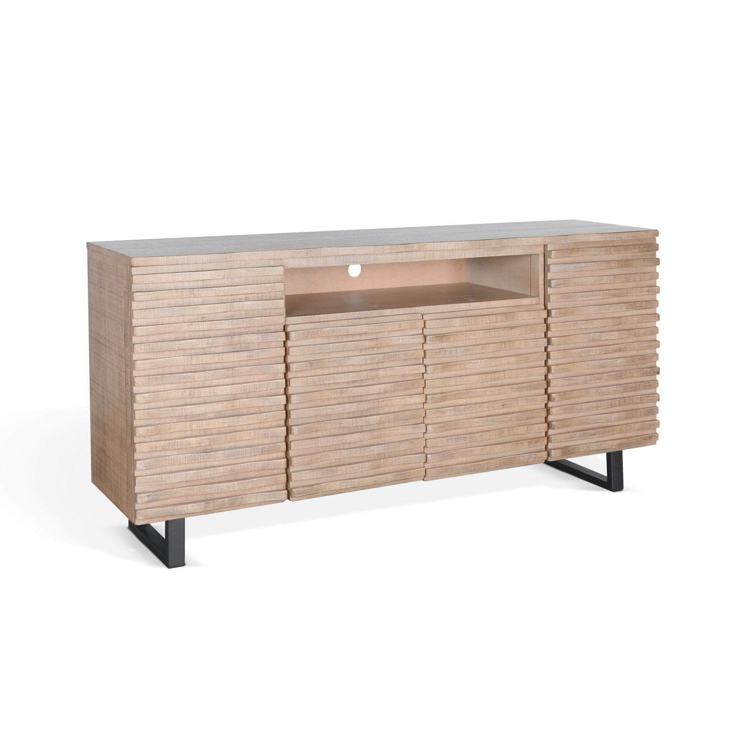 Desert Rock - Media Console / Server - Light Brown