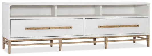 Urban Elevation - Low Entertainment Console - White