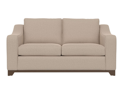 Natural Parota - Loveseat - Capuccino Brown