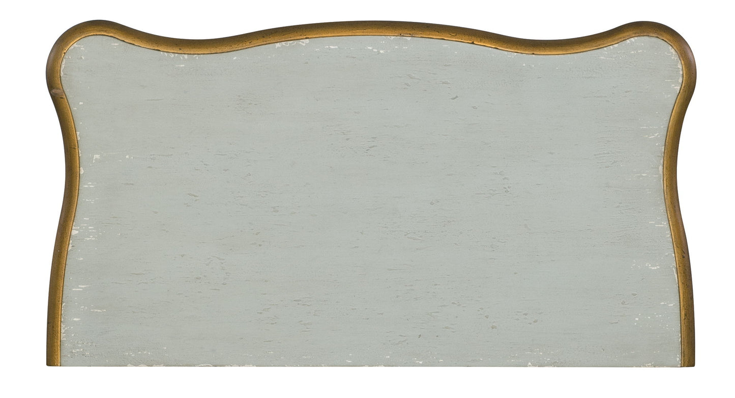 Melange - French 2-Drawer Chest - Pearl Silver