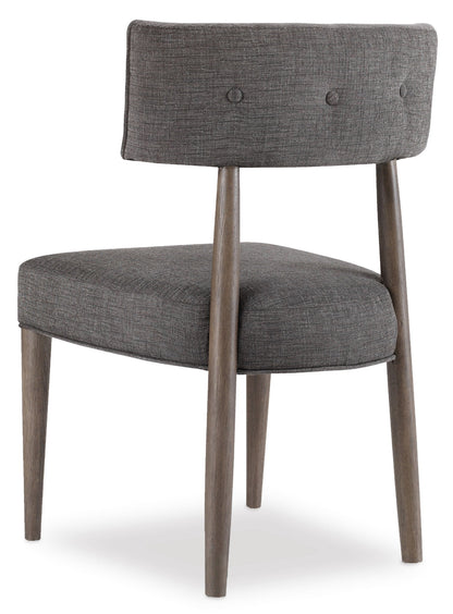 Curata - Upholstered Chair - Dark Gray