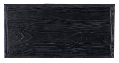 Linville Falls - Shou Sugi Ban 2-Drawer Nightstand - Black