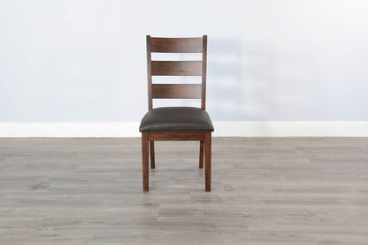 Tuscany - Ladderback Chair, New-Cushion Seat (Set of 2) - Vintage Mocha