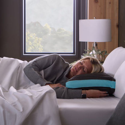 Ice Cloud - Omniphase Mid Loft Pillow - King High Loft