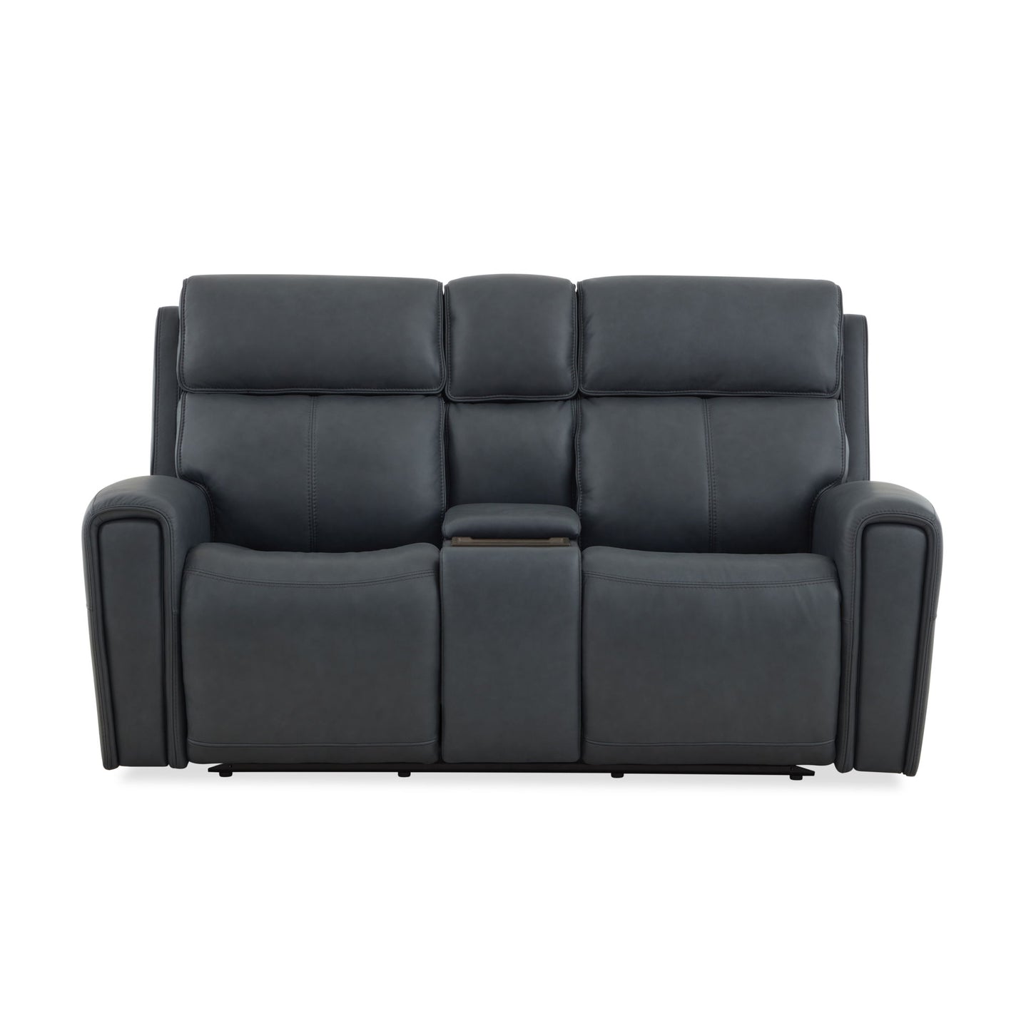 Warren - Power Reclining Loveseat With Console, Power Headrest & Lumbar
