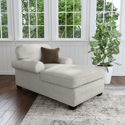 Thornton - Chaise Lounge - White