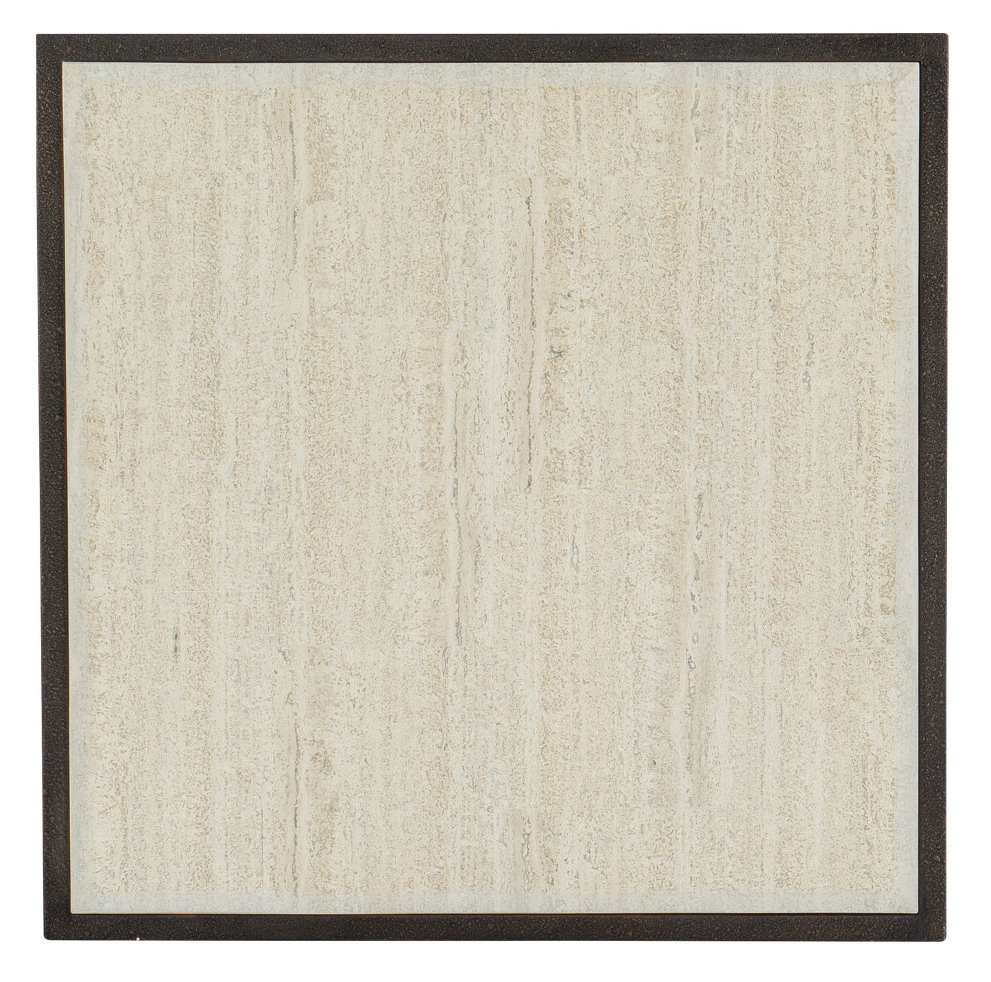 Melange - End Table - White
