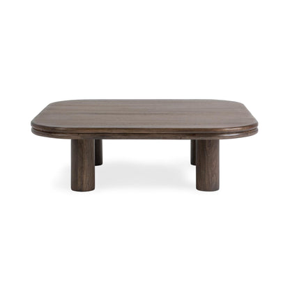 Miranda - Square Coffee Table - Cocoa Brown
