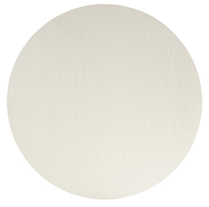 Serenity - Laguna Round Dining Table - Dark Gray / White