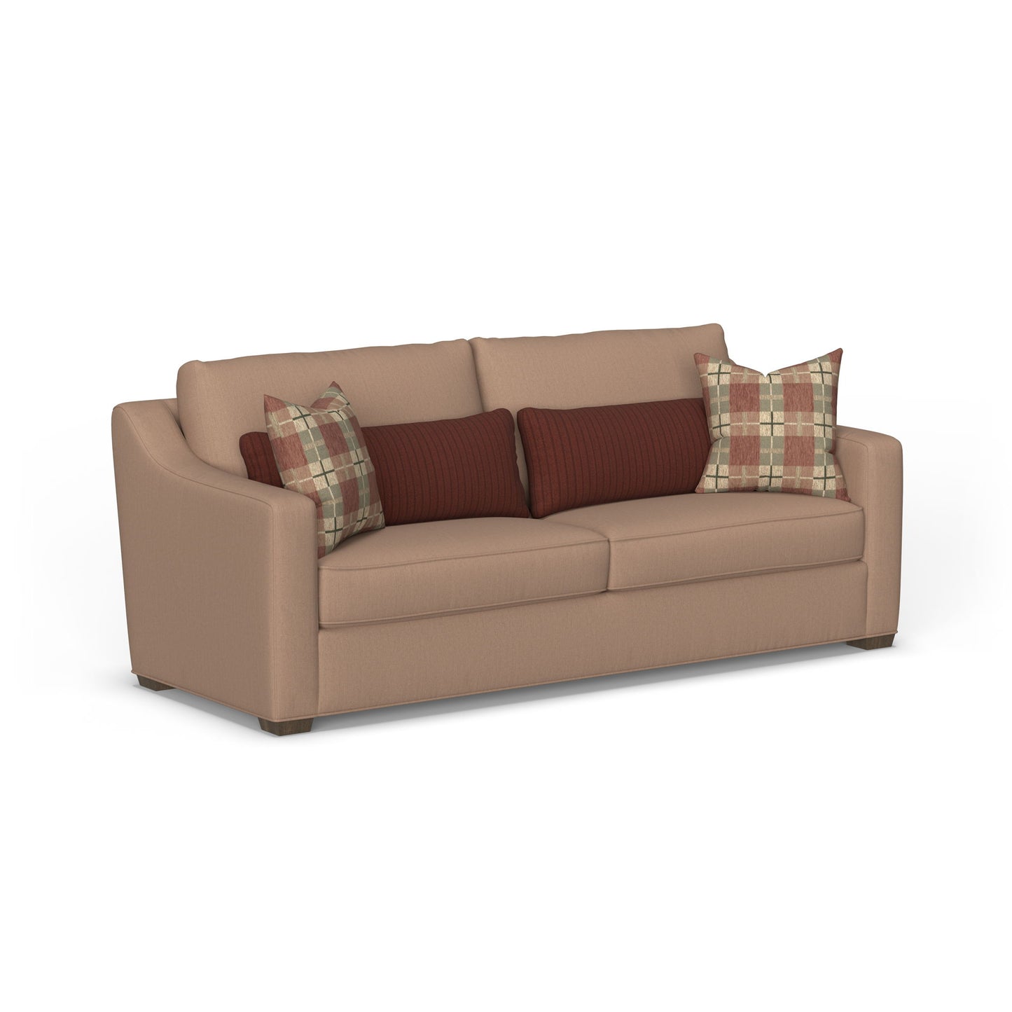 Milo - Fabric Two- Fabric Cushion Sofa