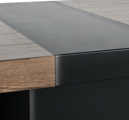 DANICA 94" DINING TABLE NATURAL OAK