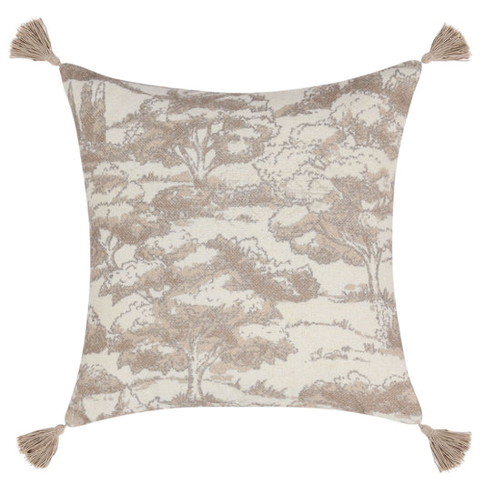 Stonework - 22" x 22" Pillow - Natural