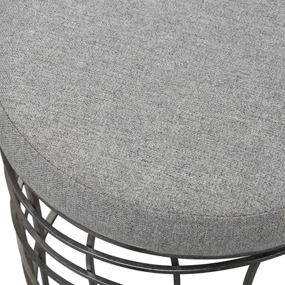 Carnival - Iron Round Accent Stool