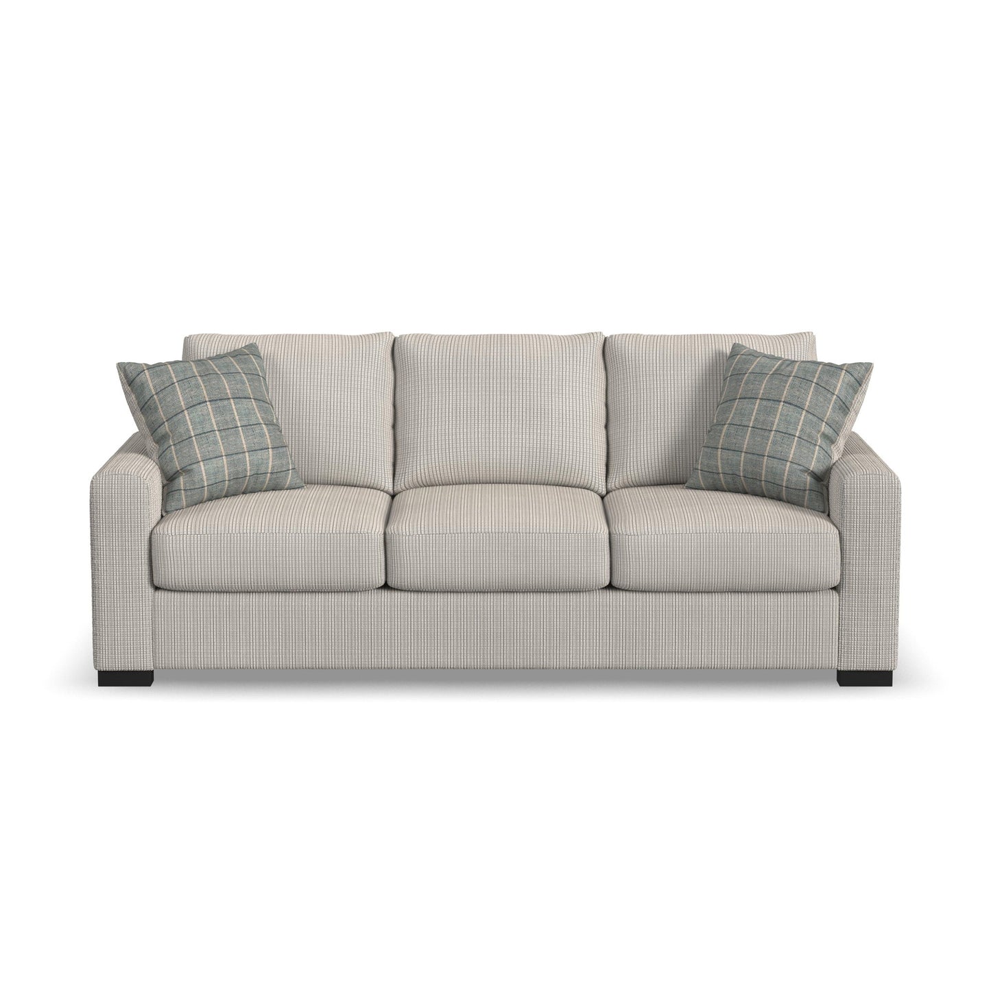 Theodore - Fabric Stationary Three-Cushion Sofa