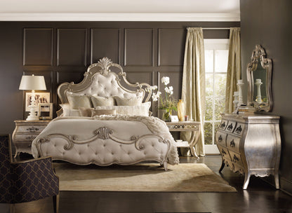 Sanctuary - Nightstand - Pearl Silver