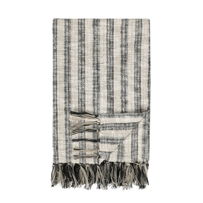 Linna - Throw - Natural / Black