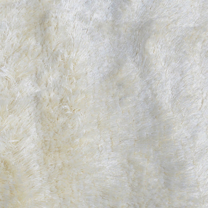 Carter Shag - 1' x 1' Rug - Ivory